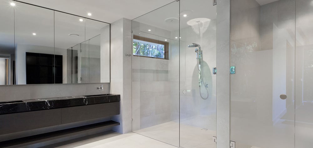 Glass shower