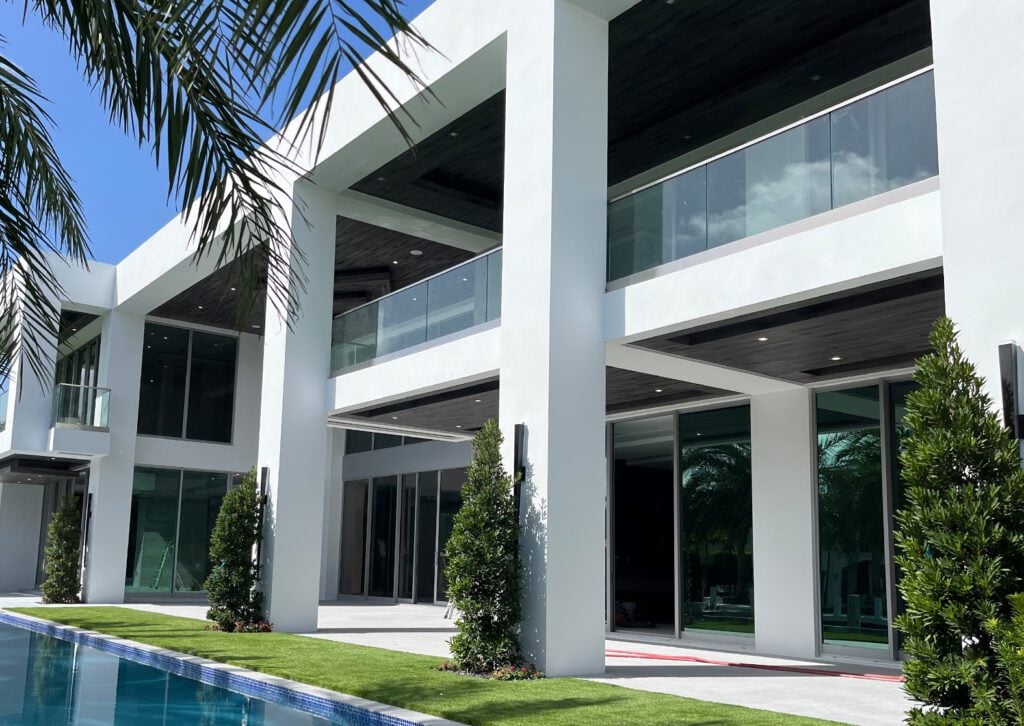Exterior Glass Railings
